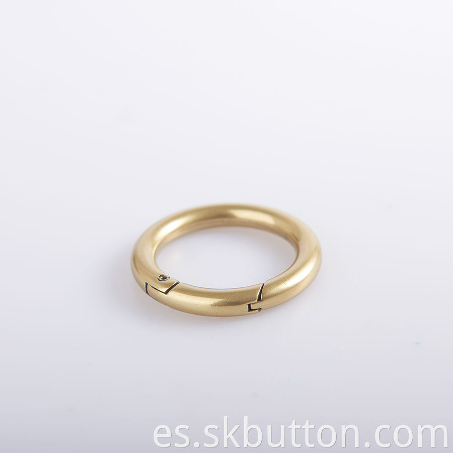 Anillo de metal de alta calidad de alta calidad / hebilla para juntas tóricas para ropa y bolsas